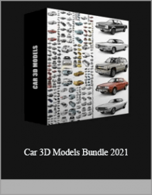 Car 3D Models Bundle 2021