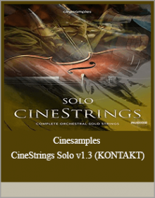 Cinesamples CineStrings Solo v1.3 (KONTAKT)