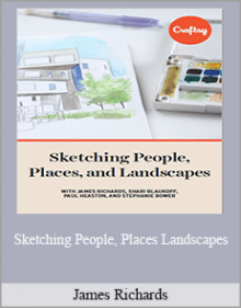 James Richards - Sketching People, Places Landscapes