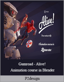 P2design - Gumroad - Alive! Animation course in Blender