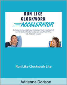 Adrienne Dorison - Run Like Clockwork Lite.