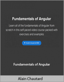 Alain Chautard - Fundamentals of Angular.