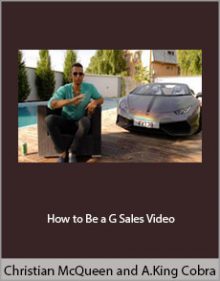 Christian McQueen and Andrew King Cobra Tate - How to Be a G Sales Video