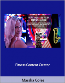 Marsha Coles - Fitness Content Creator.