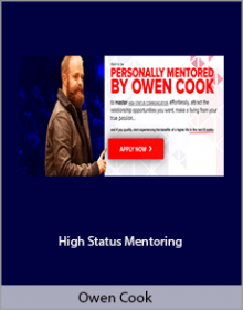 Owen Cook - High Status Mentoring.