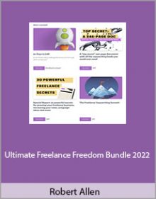 Robert Allen - Ultimate Freelance Freedom Bundle 2022.