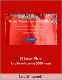 Sara Shrapnell - 52 Lesson Plans - And How to write 5000 more.