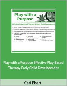 Cari Ebert - Play with a Purpose Effective Play-Based Therapy Early Child Development.