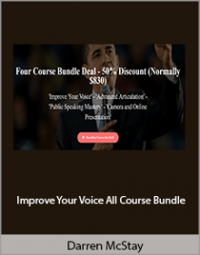 Darren McStay - Improve Your Voice All Course Bundle.