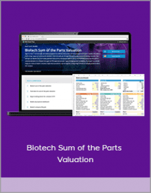 Biotech Sum of the Parts Valuation.