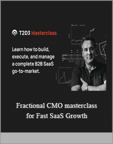 Fractional CMO masterclass for Fast SaaS Growth.