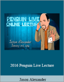 Jason Alexander - 2016 Penguin Live Lecture.