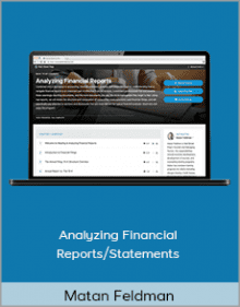 Matan Feldman - Analyzing Financial Reports - Statements.