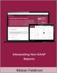 Matan Feldman - Interpreting Non-GAAP Reports.