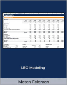 Matan Feldman - LBO Modeling.