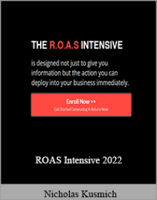 Nicholas Kusmich - ROAS Intensive 2022.