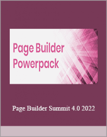 Page Builder Summit 4.0 2022.