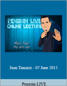 Penguin LIVE - Juan Tamariz - 07 June 2015.