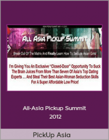 PickUp Asia - All-Asia Pickup Summit 2012.