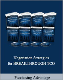 Purchasing Advantage - Negotiation Strategies for BREAKTHROUGH TCO.