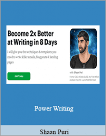 Shaan Puri - Power Writing.Shaan Puri - Power Writing.