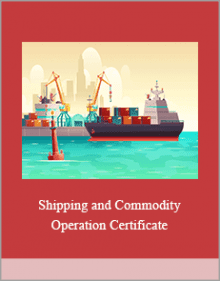 Shipping and Commodity Operation Certificate.Shipping and Commodity Operation Certificate.