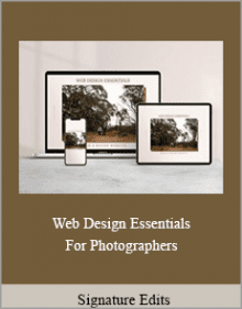 Signature Edits - Web Design Essentials For Photographers.