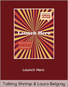 Talking Shrimp and Laura Belgray - Launch Hero.