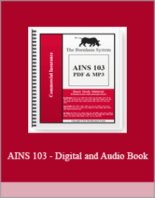 AINS 103 - Digital and Audio Book.