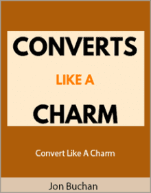 Jon Buchan - Convert Like A Charm.