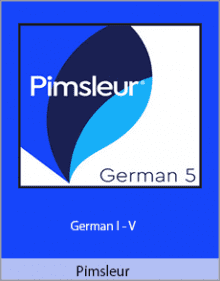 Pimsleur - German I - V.