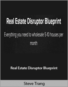 Steve Trang - Real Estate Disruptor Blueprint,