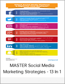 MASTER Social Media Marketing Strategies - 13 In 1