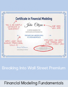 Financial Modeling Fundamentals – Breaking Into Wall Street Premium